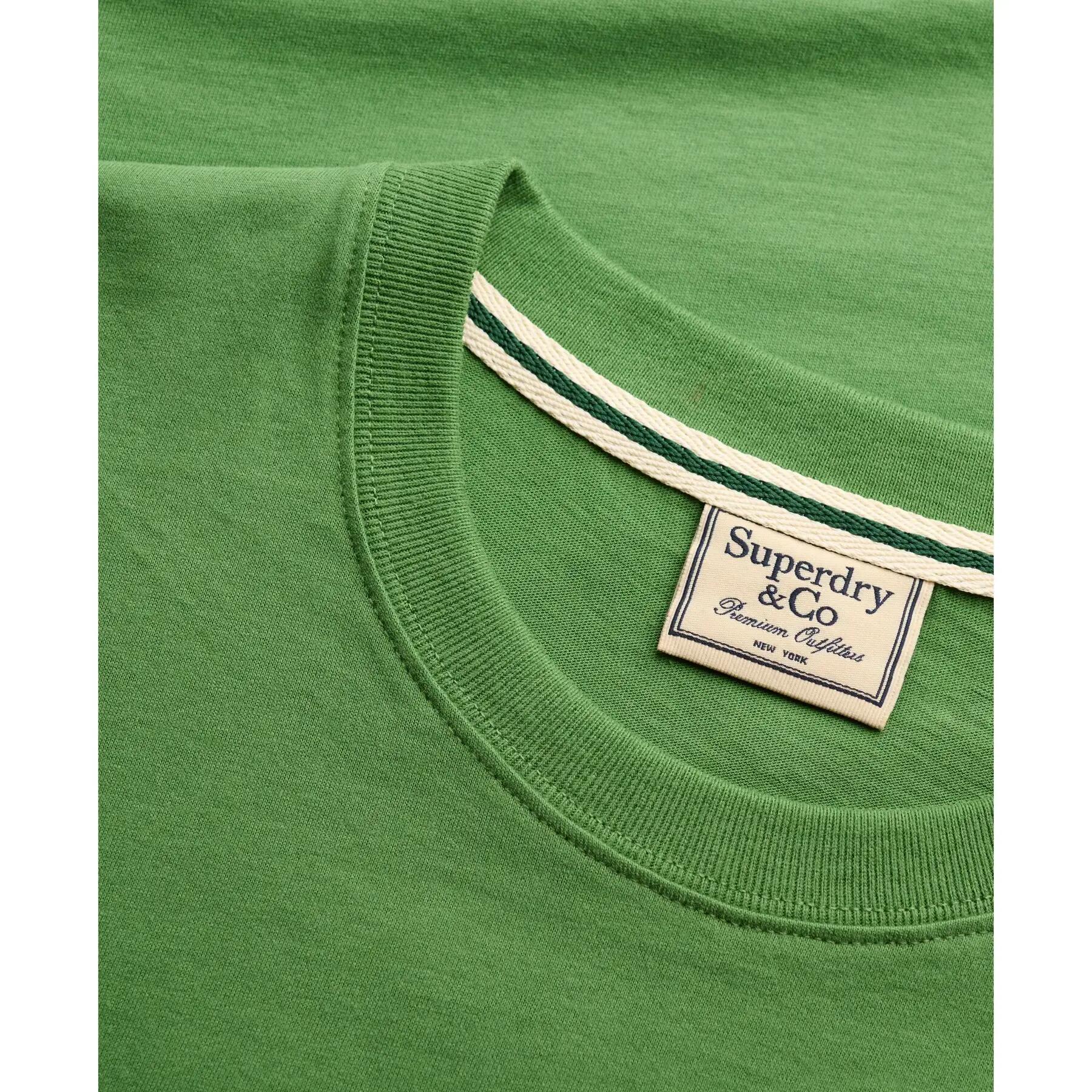 T-shirt com logótipo Superdry Essential Stacked 7/7