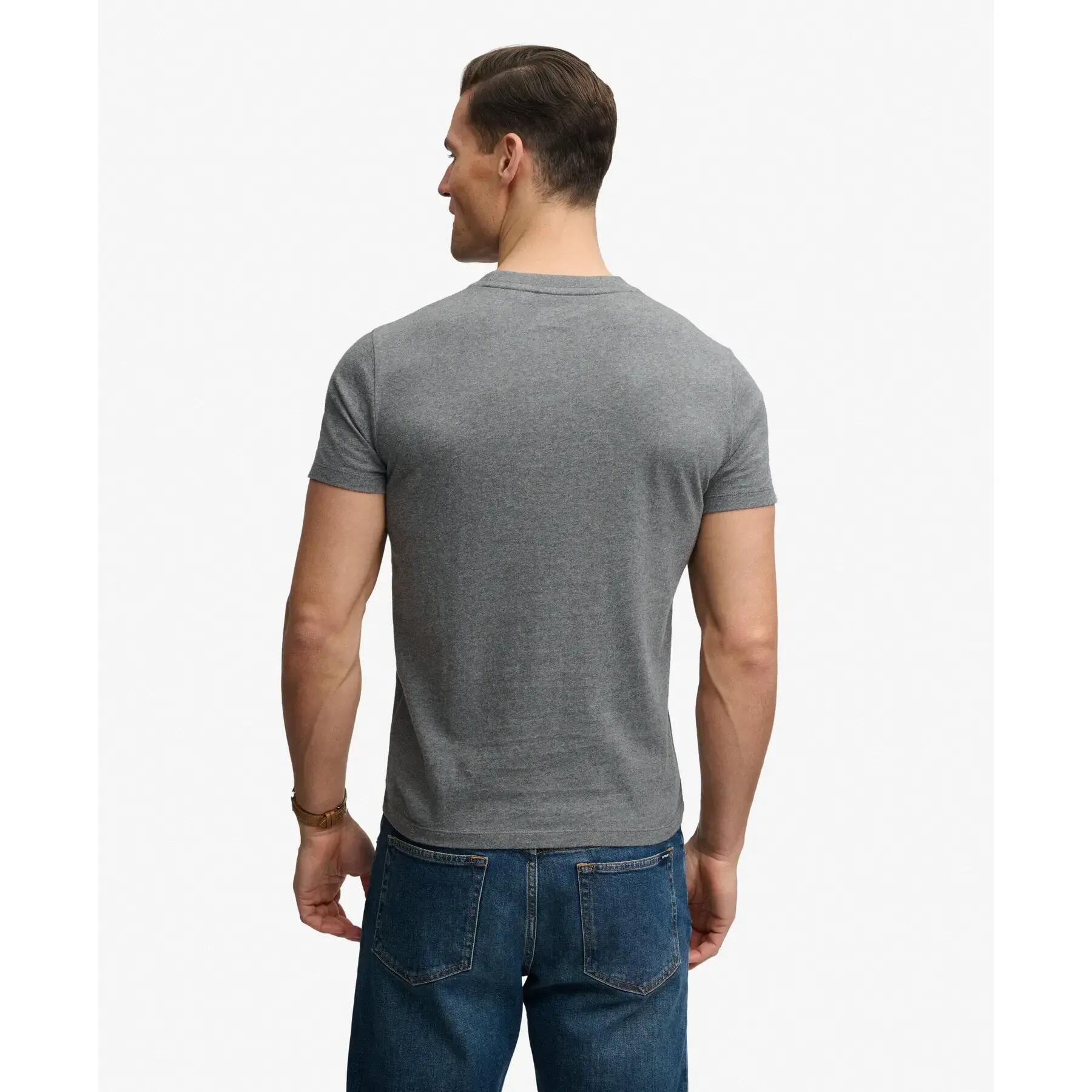T-shirt met logo Superdry Essential Stacked 4/6