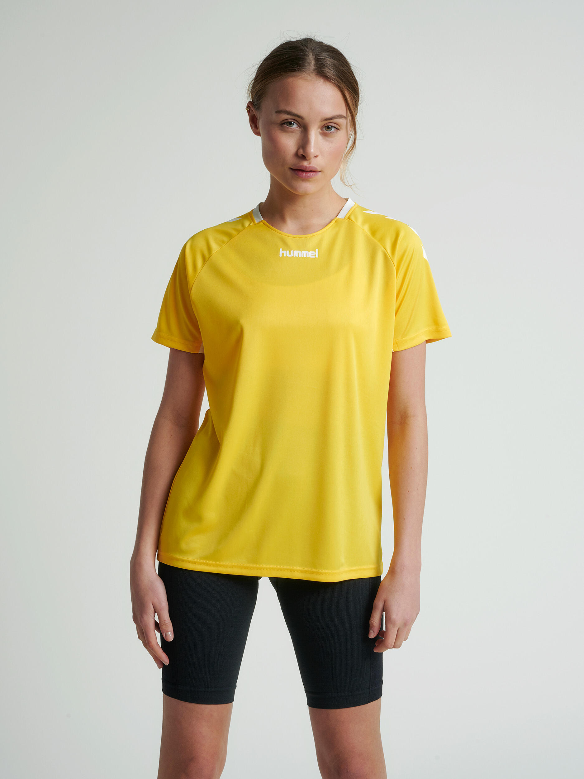Koszulka sportowa z krótkim rękawem damska Hummel Core Team Jersey Woman S/S 4/5