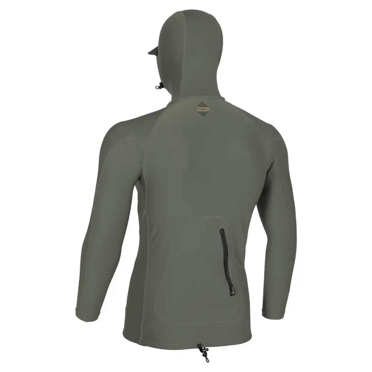 Hoodie voor surfen met lange mouwen O'Neill Hyperfreak Rash Guard 2/2