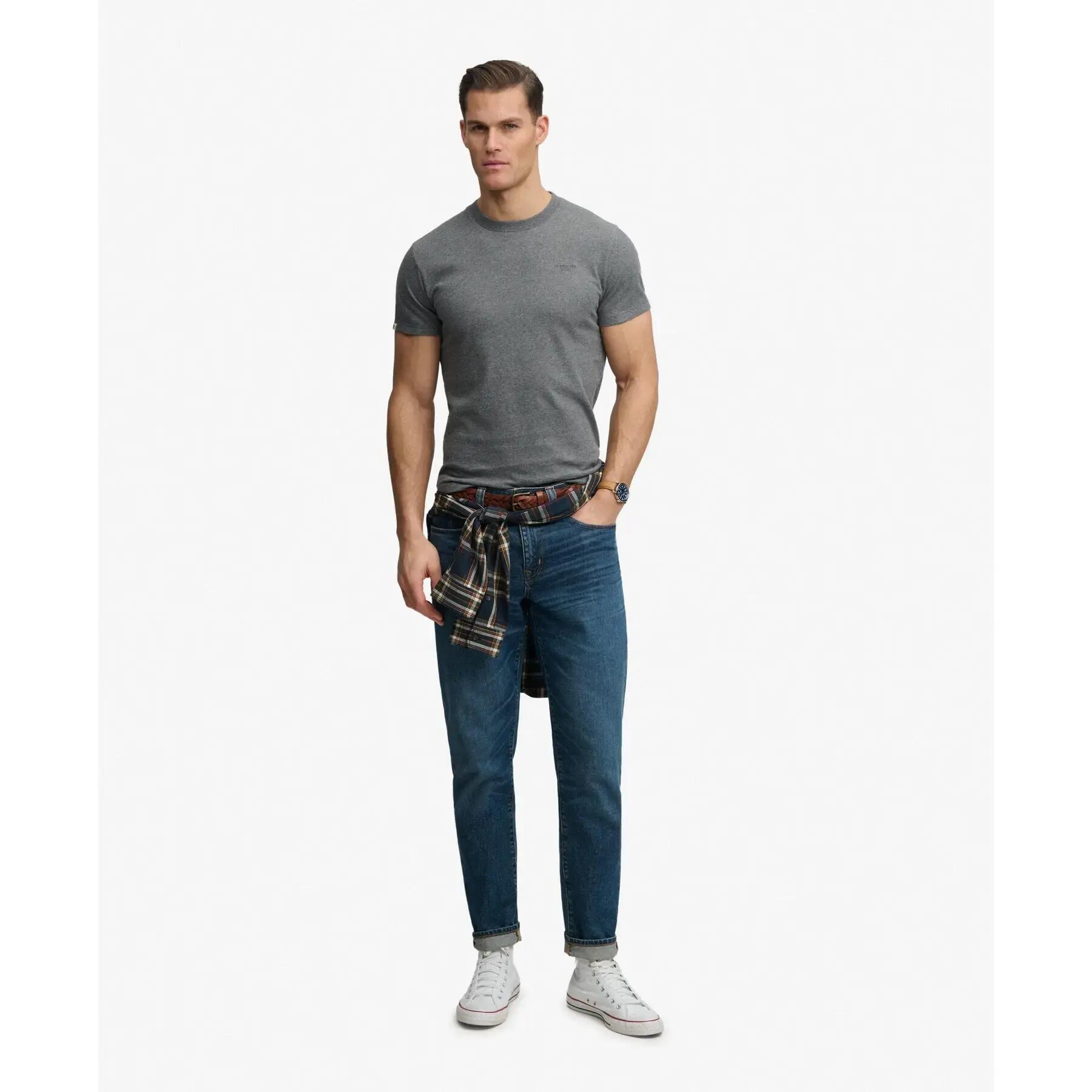T-shirt met logo Superdry Essential Stacked 2/6