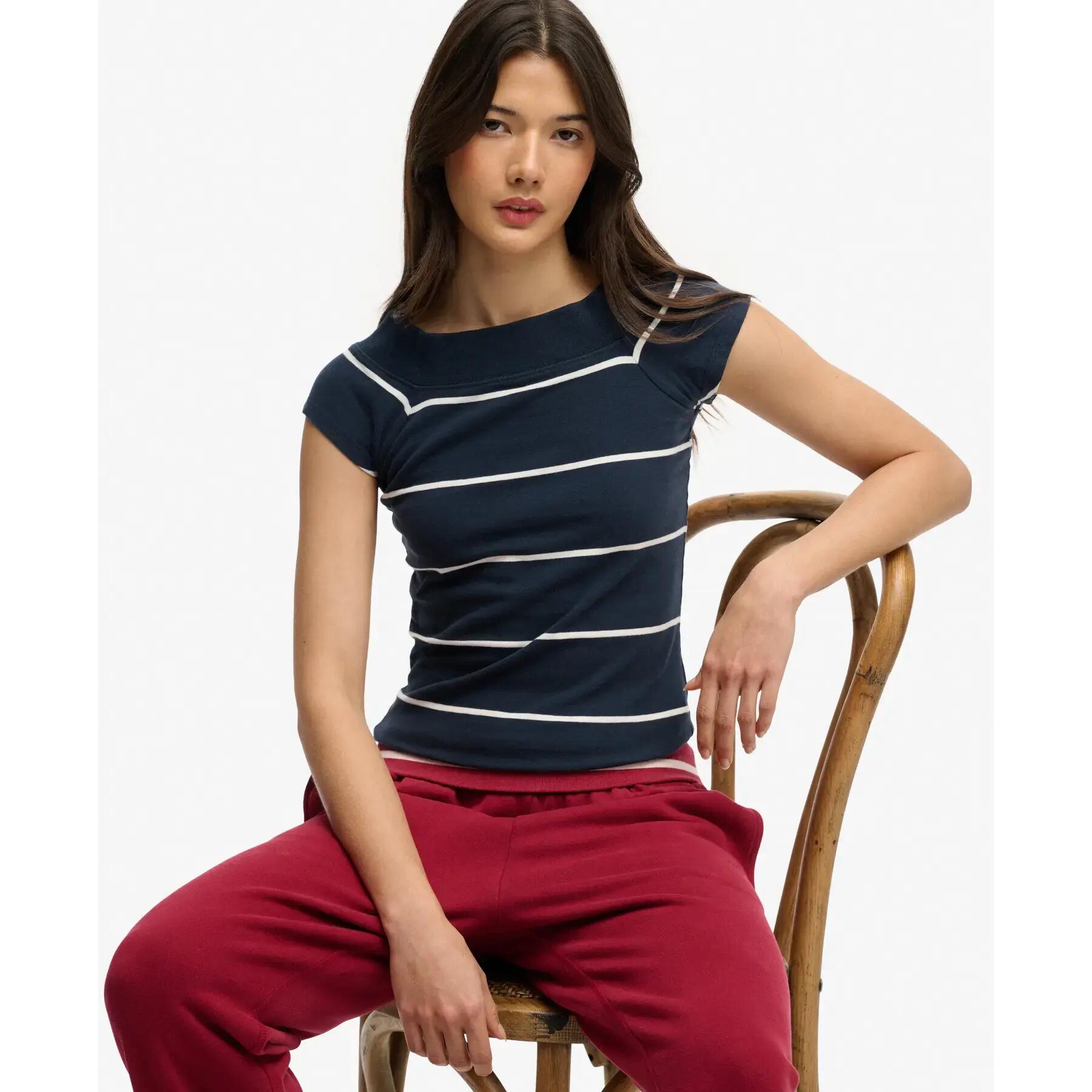 T-shirt à épaules dénudées femme Superdry Athletic 3/5
