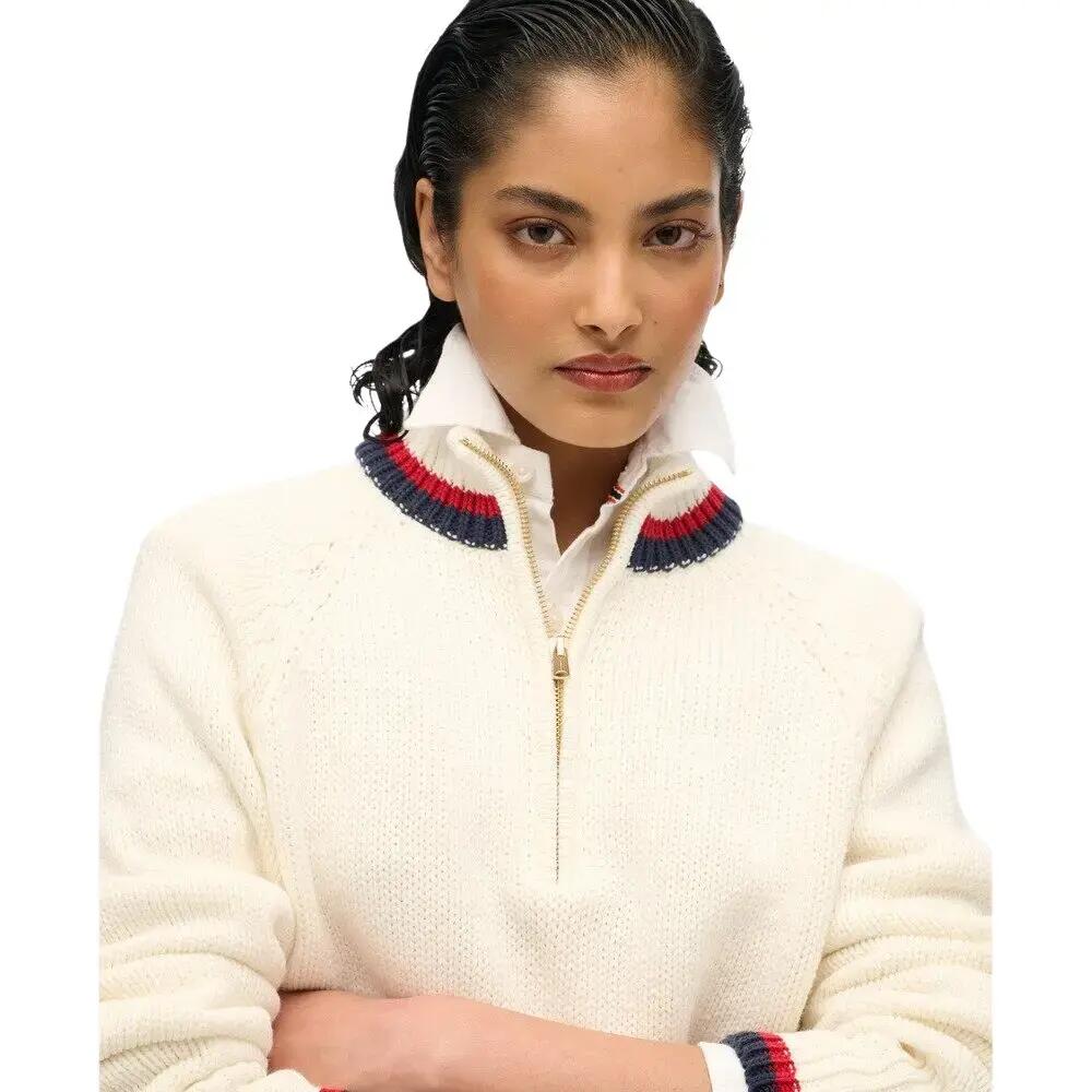Pullover com zip e detalhe para mulher Superdry 5/6