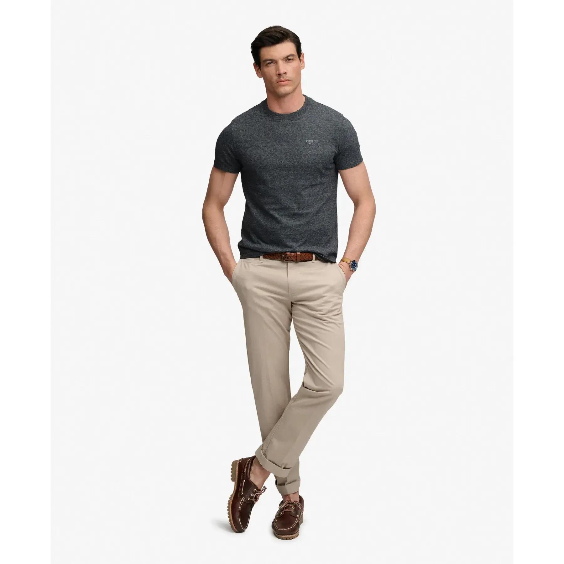 Koszulka z logo Superdry Essential Stacked 5/7