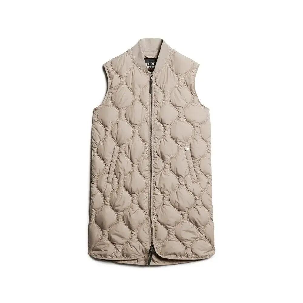 Doudoune longue sans manches femme Superdry Studios 1/7
