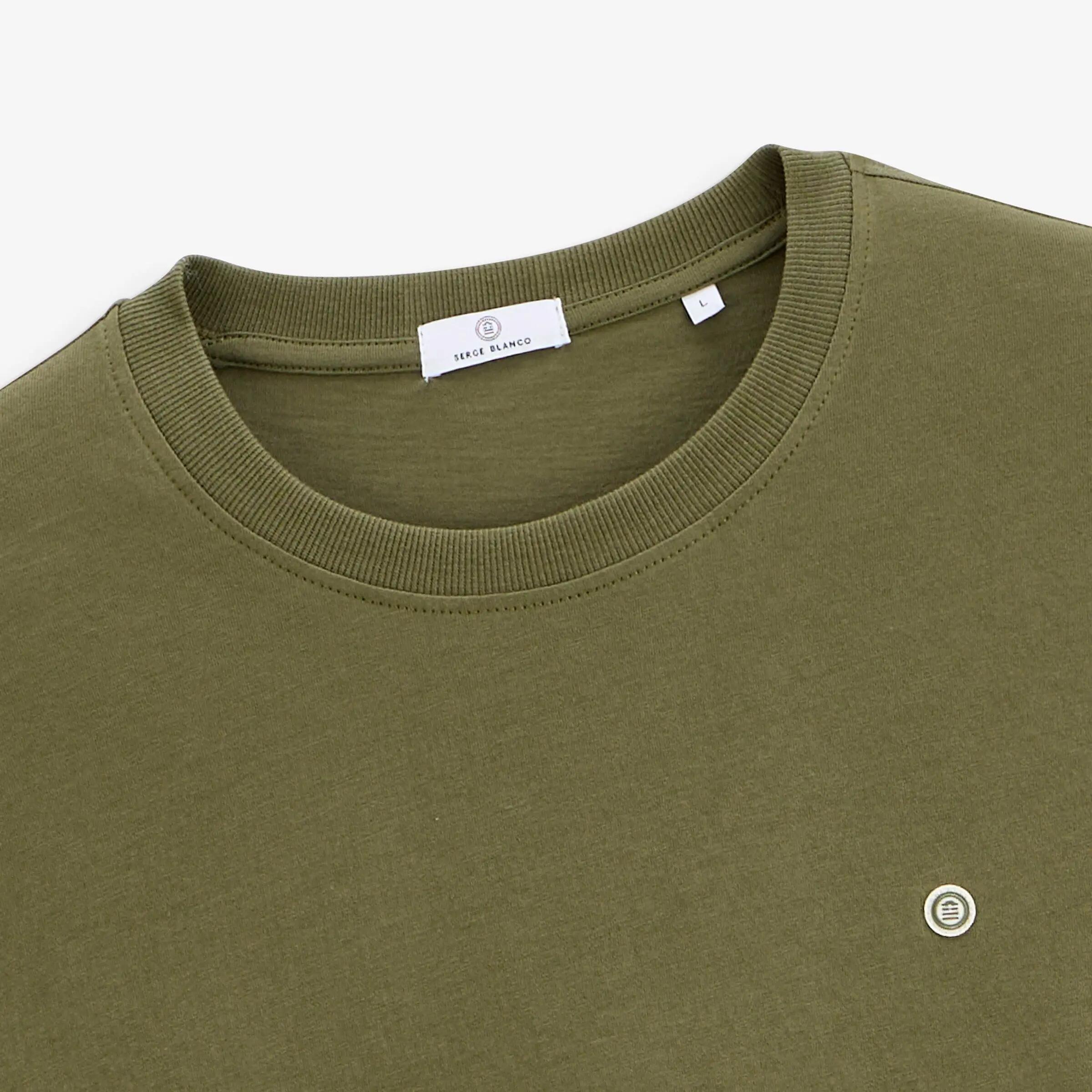 Camiseta de manga corta y cuello redondo Théo 3/4