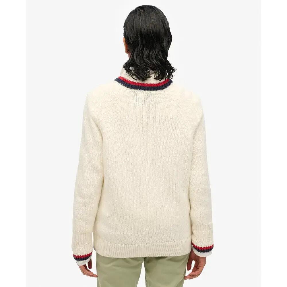 Pullover com zip e detalhe para mulher Superdry 4/6