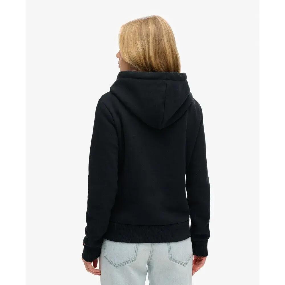 Sweatshirt à capuche métallisé femme Superdry Athletic 3/4