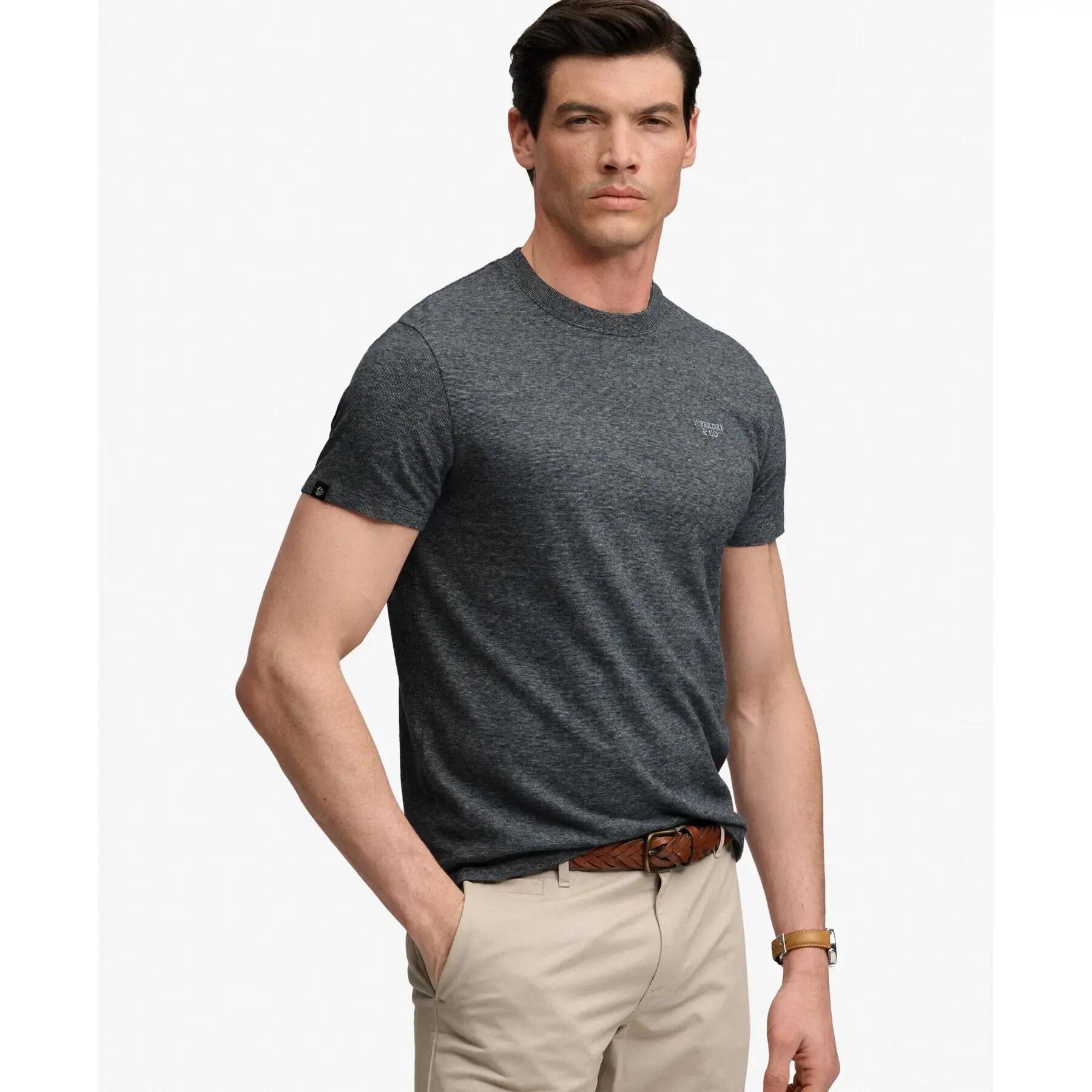 Koszulka z logo Superdry Essential Stacked 3/7