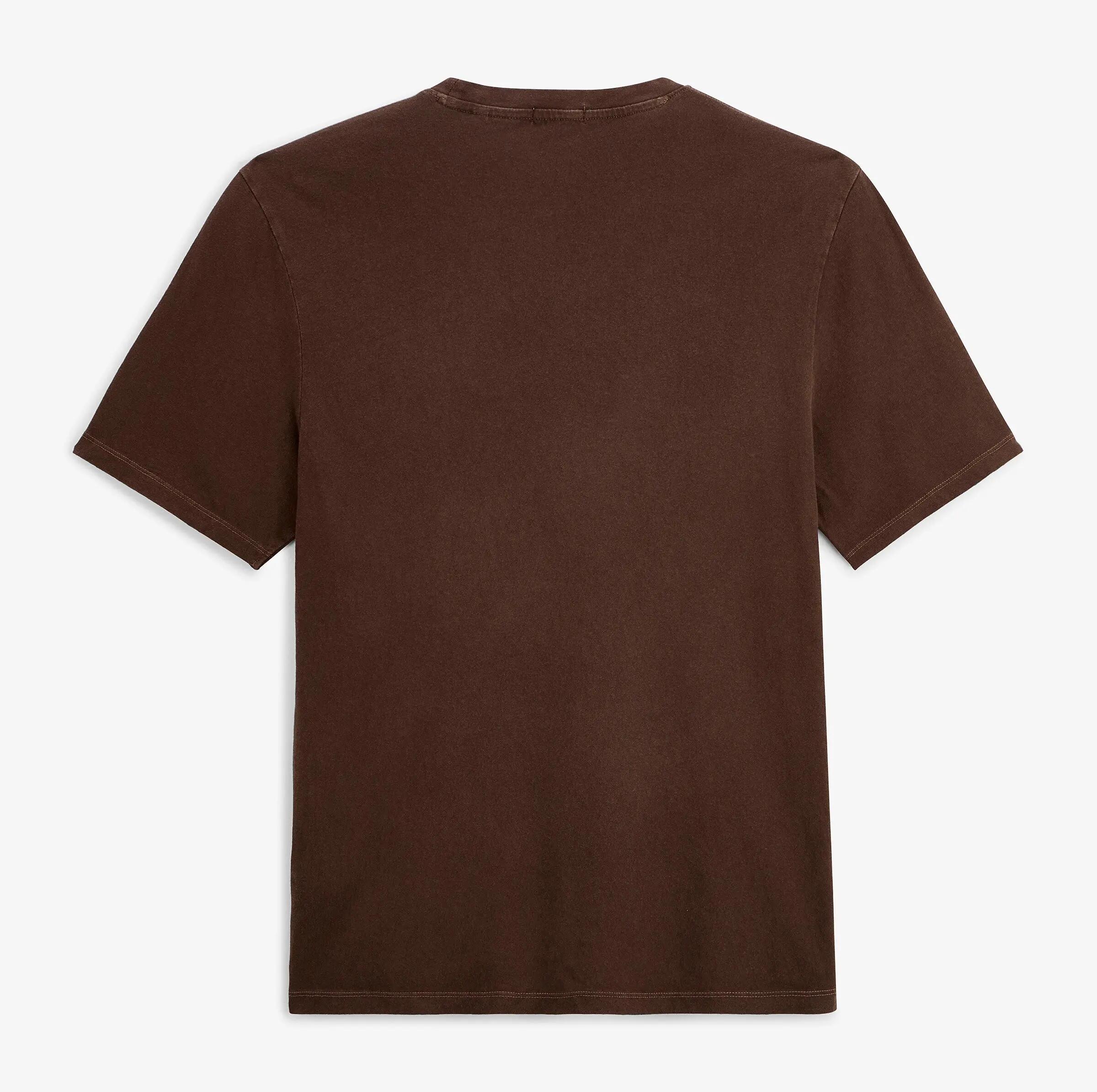 Camiseta de manga corta Théo de mezcla de lino 2/4