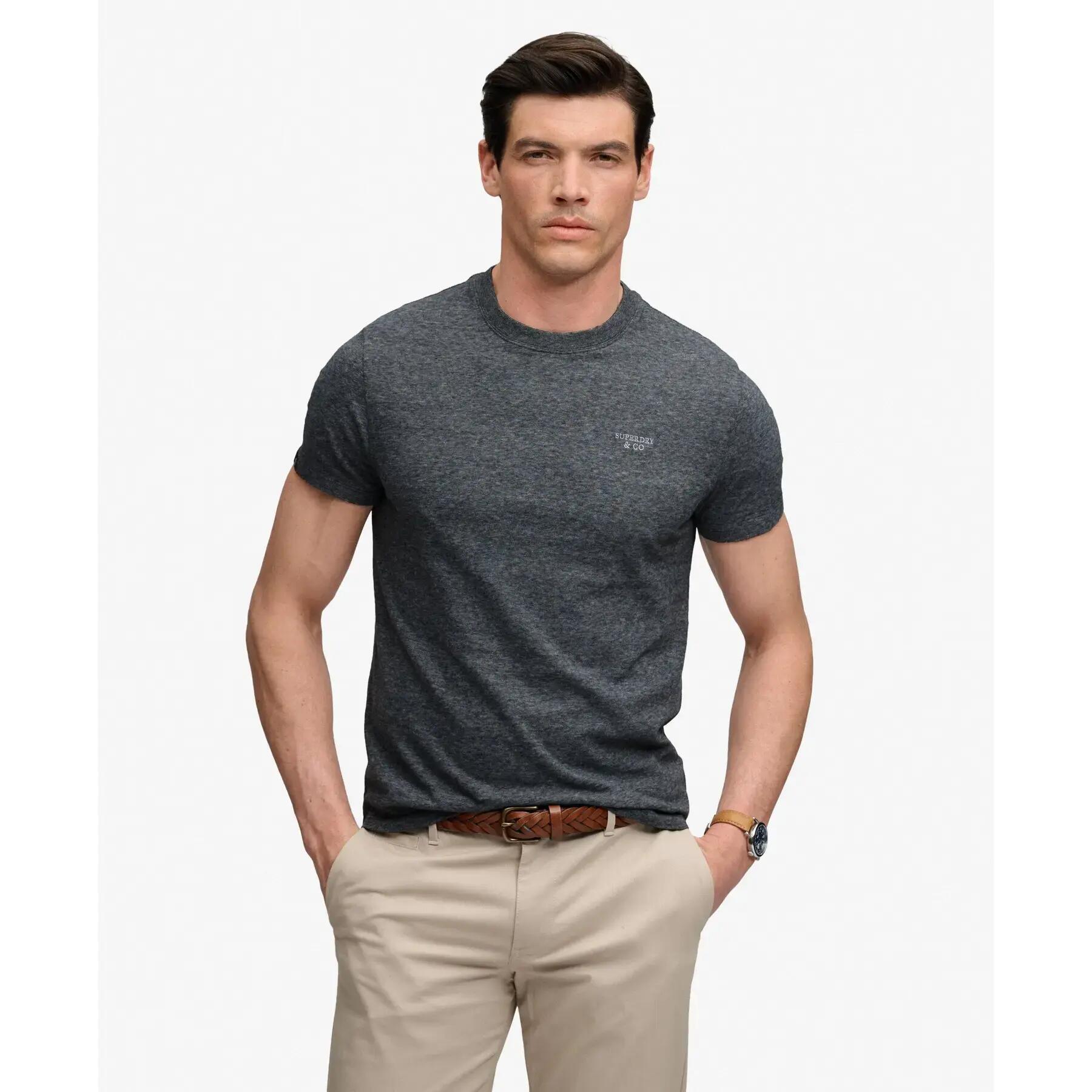 Koszulka z logo Superdry Essential Stacked 2/7