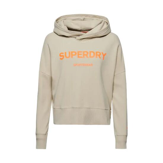 Sweatshirt court à capuche femme Superdry Core Sport