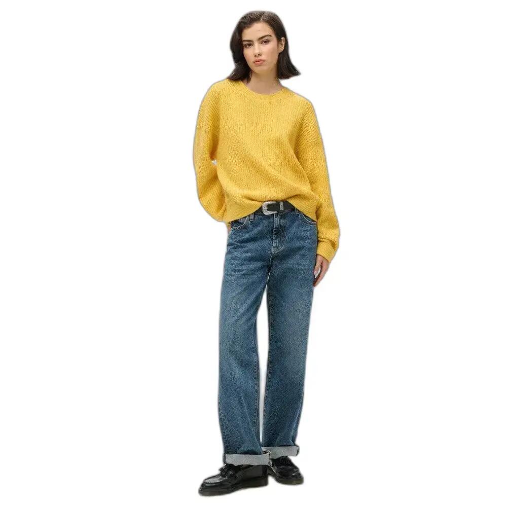 Sweater de gola alta escovado mulher Superdry 3/6