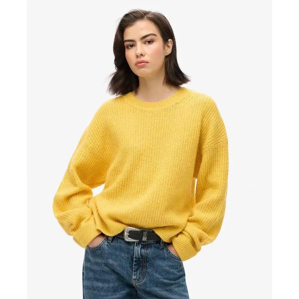 Sweater de gola alta escovado mulher Superdry 2/6