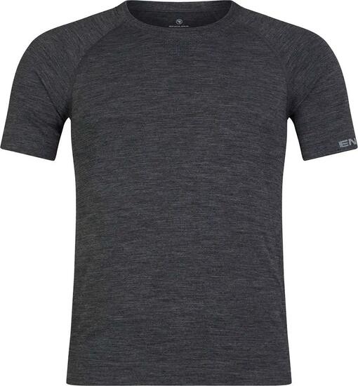 Endura BaaBaa Pro S/S baselayer storm grey.