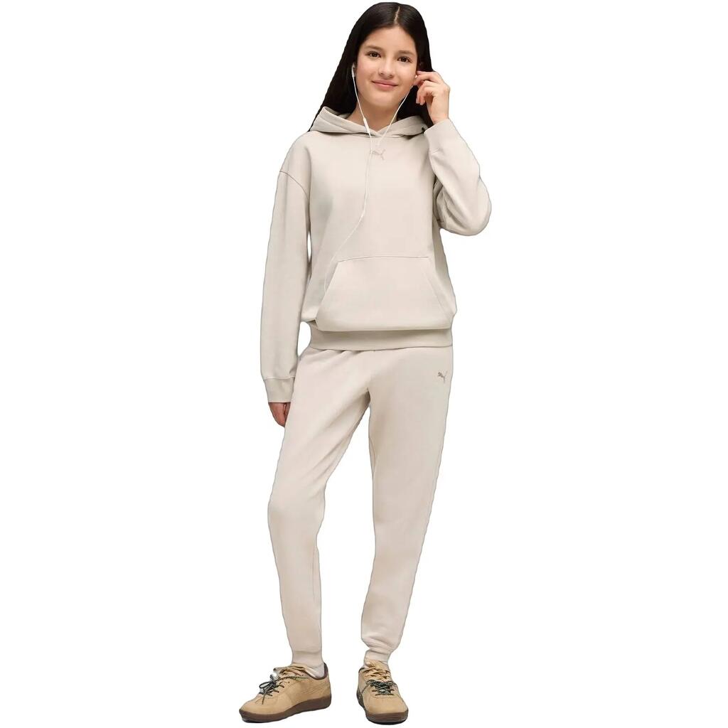 Trousers Puma Ess Sweatpants Cl Fl G Fog, Beige, Kids