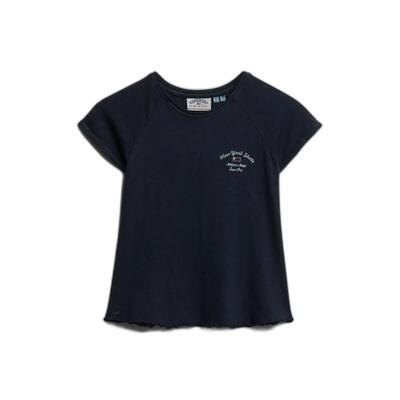 Dames-t-shirt superdry ess slub graphic