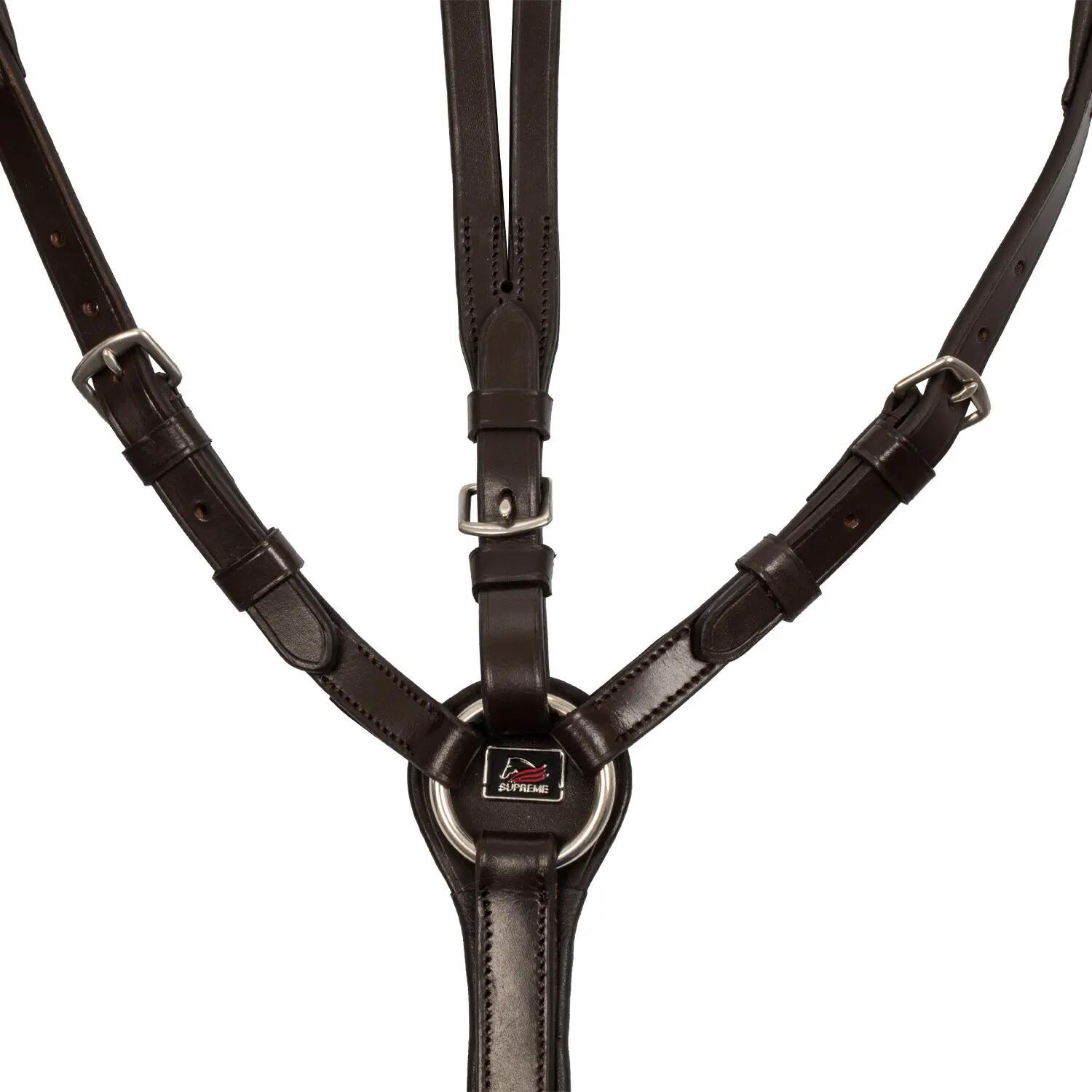 Pechera de caza ajustable con martingala 2/6