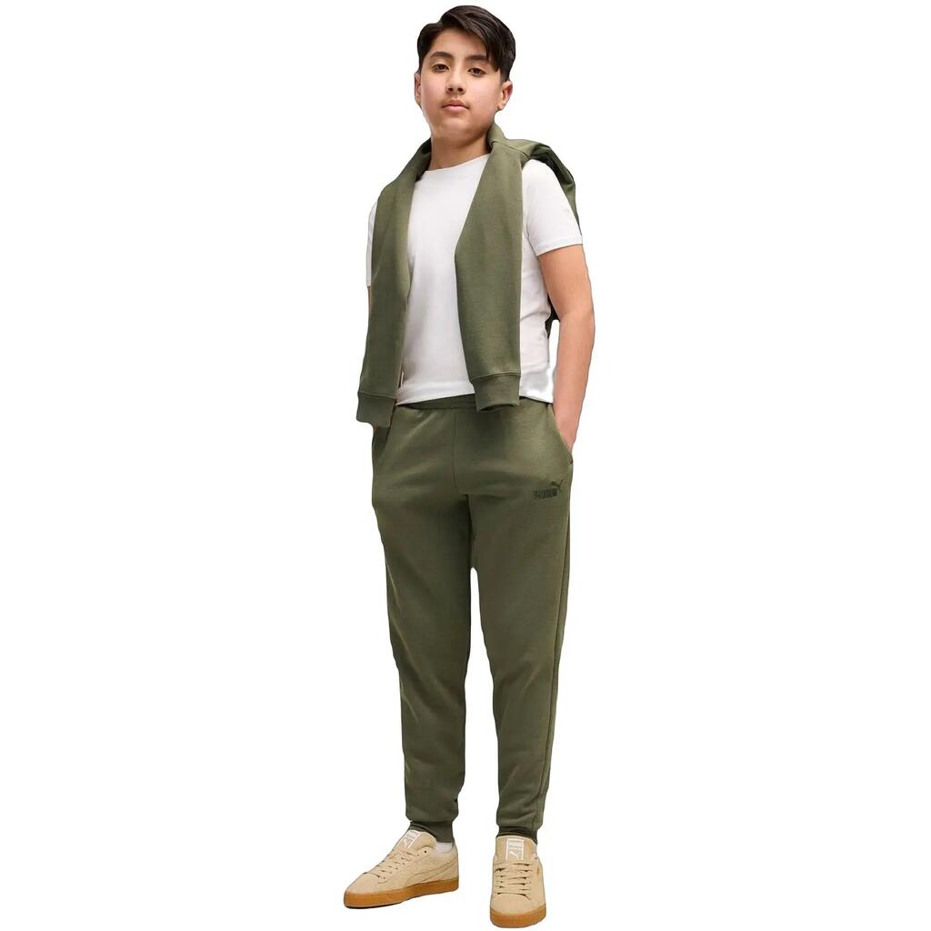 Trousers Puma Ess No. 1 Logo Sweatpants Fl B, Green, Kids