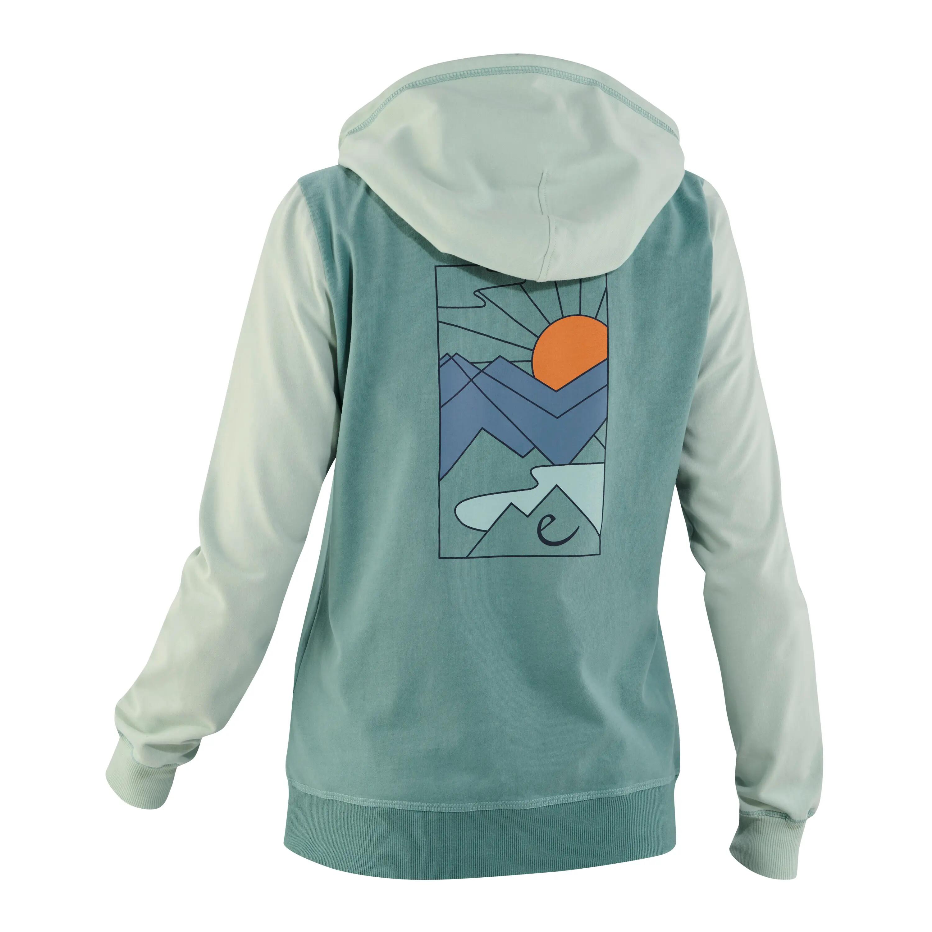 Sweatshirt à capuche zippé femme Edelrid Bege 3/3