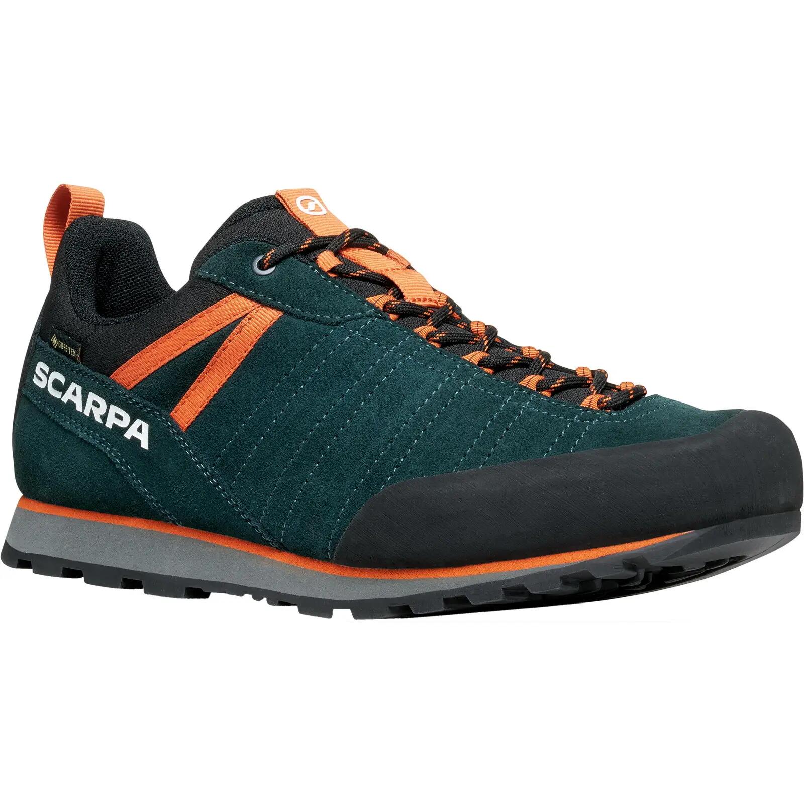 Zustiegsschuhe Crux 2 GTX petrol-rust orange 4/6