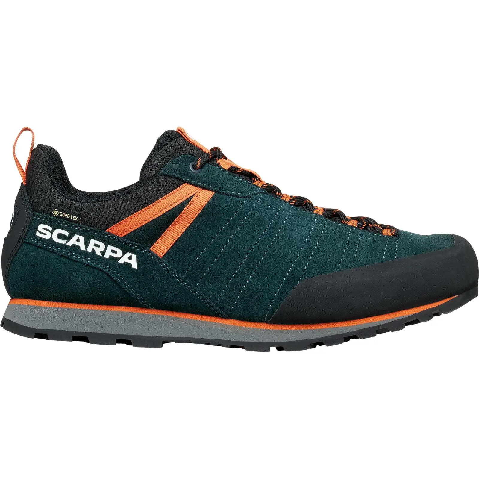Zustiegsschuhe Crux 2 GTX petrol-rust orange 2/6