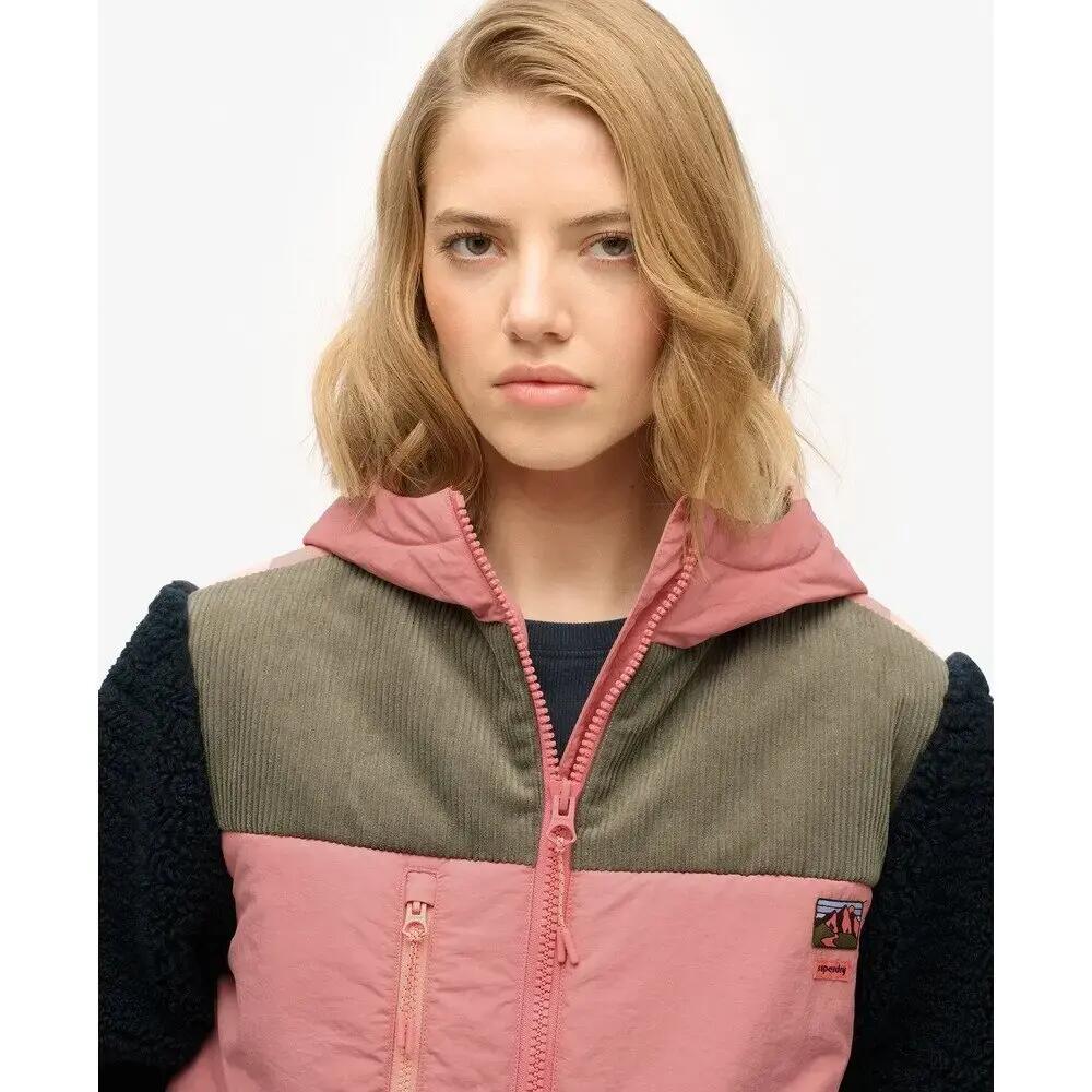 Casaco de lã com capuz para mulher Superdry 6/7