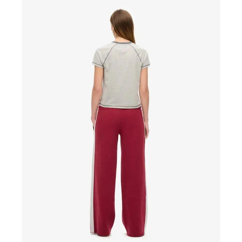 Calças de jogging retas para mulher Superdry Essential Logo 2/4