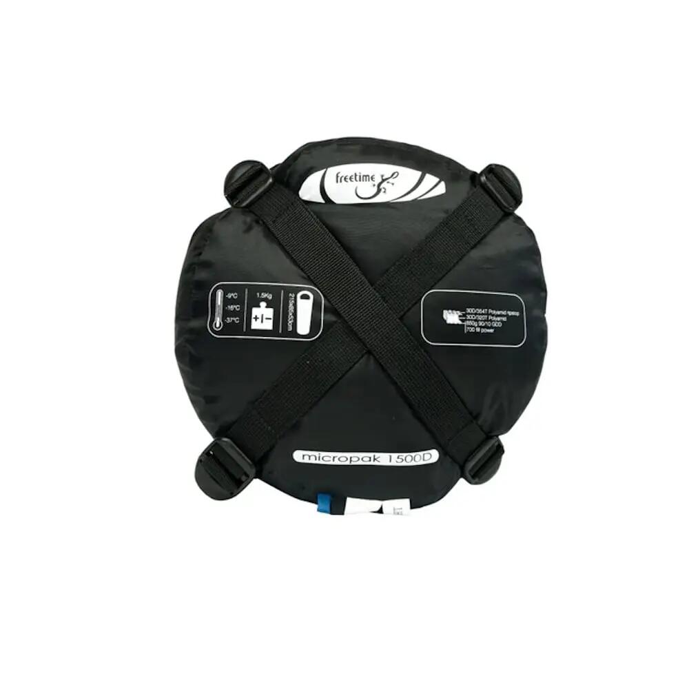 Śpiwór puchowy Freetime Micropak 1500D -37°C 6/8