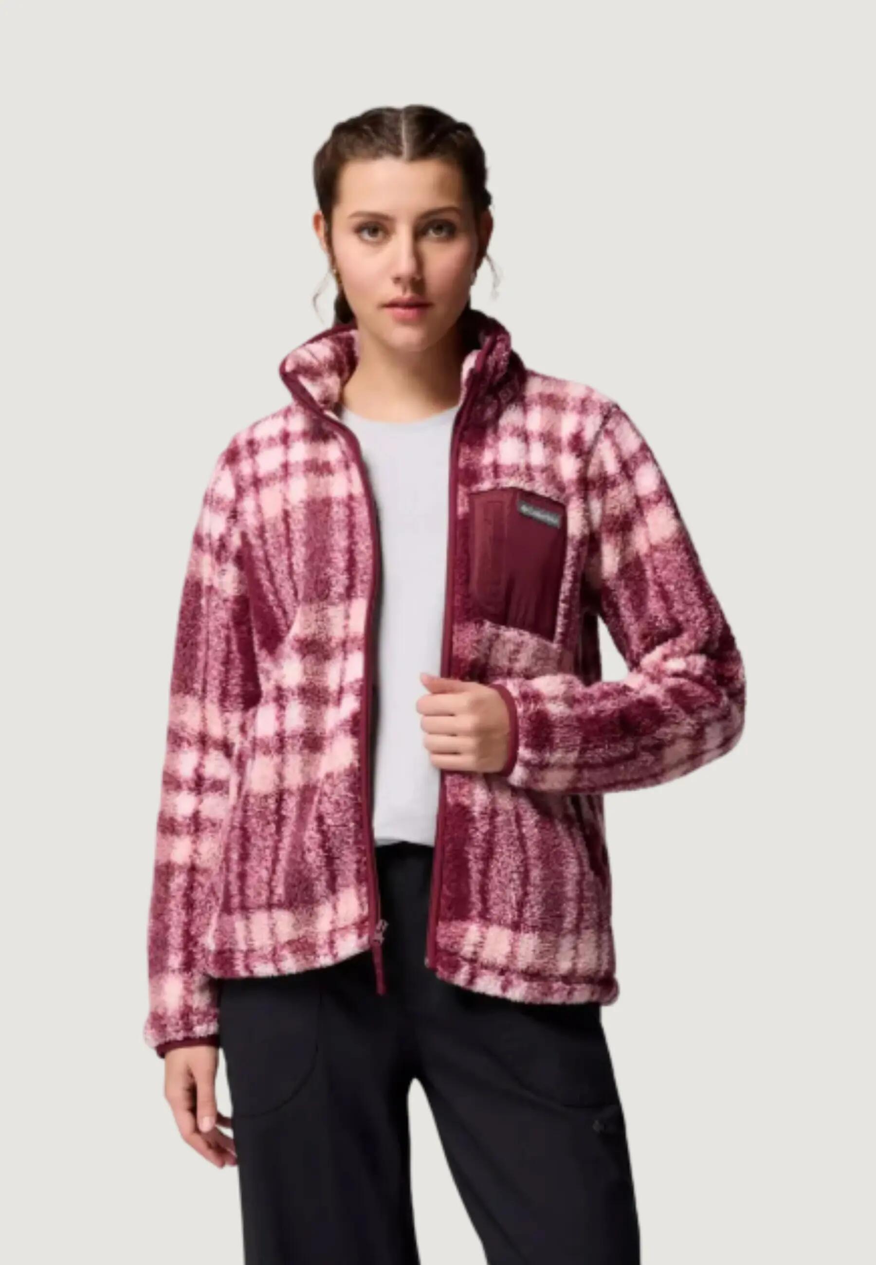 MEN'S Sweatshirt West Bend Print Full Zip II rosa 2/5