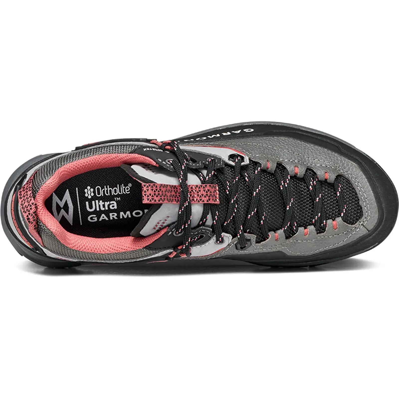 Wanderschuhe Damen Akron GTX alloy grey-mineral red 5/6