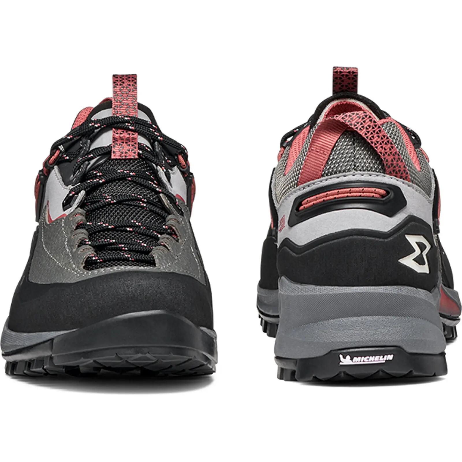 Wanderschuhe Damen Akron GTX alloy grey-mineral red 4/6