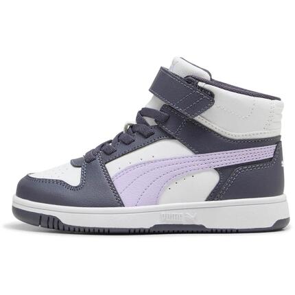 Zapatillas Puma Rebound Slam Mid Ac Ps, Gris, Niños