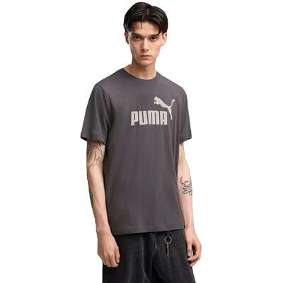T-shirt puma ess no. 1 logo tee s, grijs, mannen