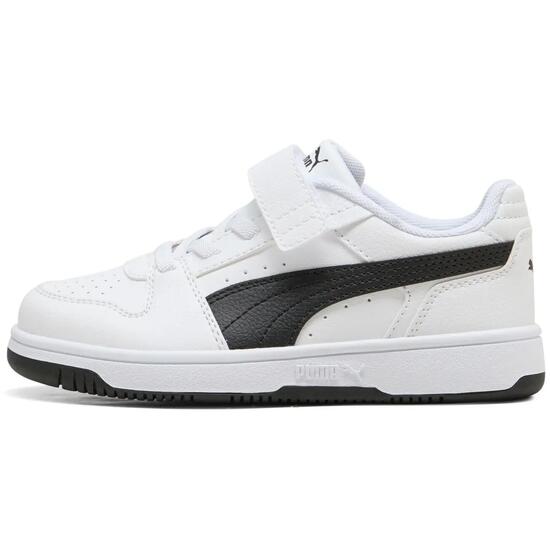 Zapatillas Puma Rebound Slam Lo Ac Ps B, Blanco, Niños