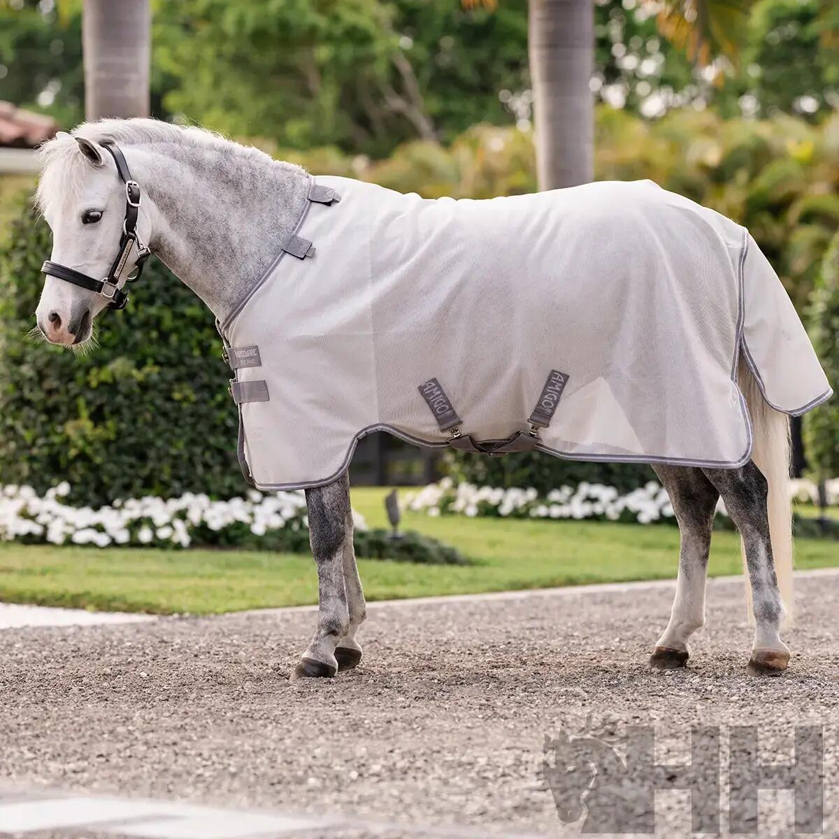 Copertura anti-insetti/estiva per cavallo con copertura per collo Amigo Bug Rug 2/4