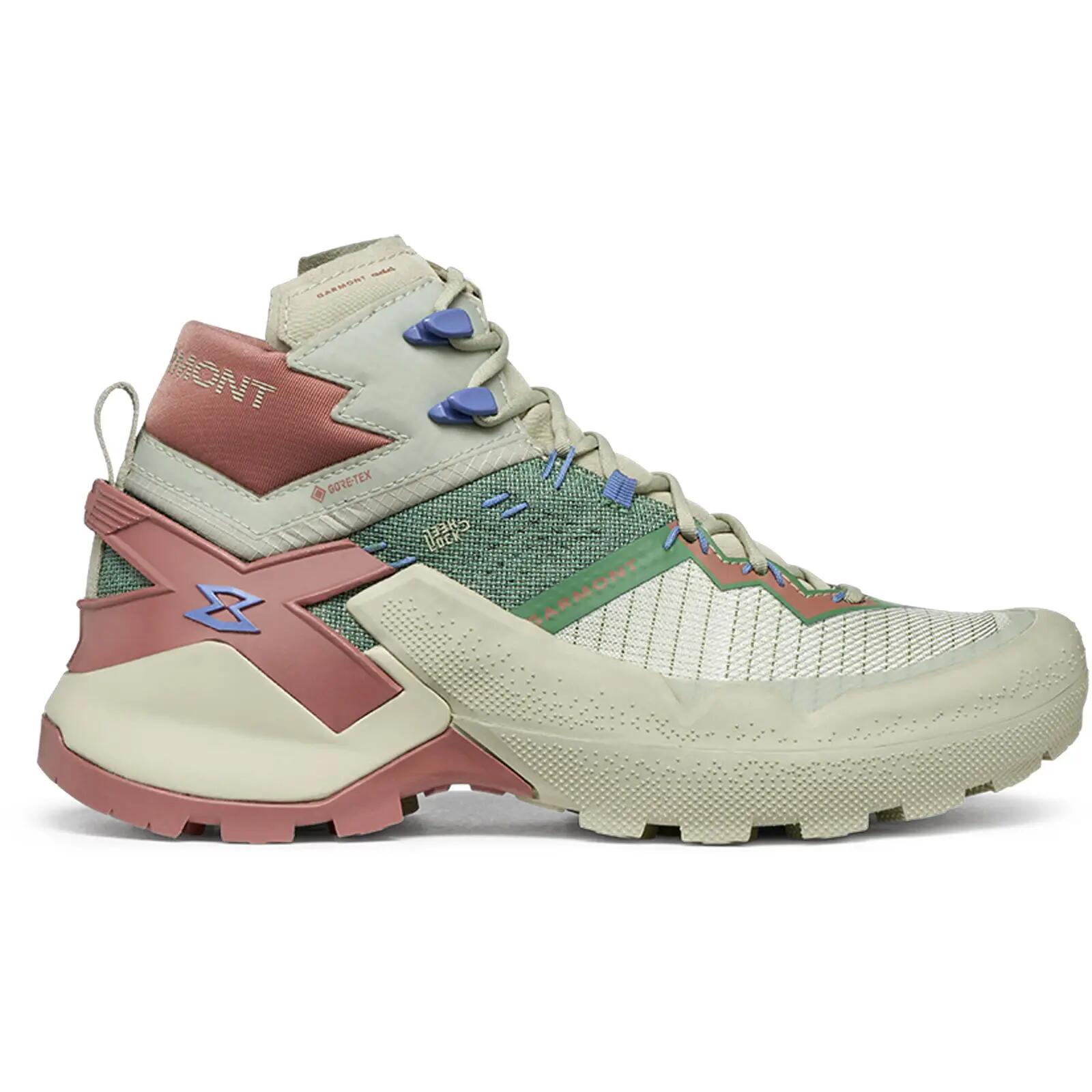 Hikingschuhe Damen 9.81 Onyx Mid GTX agate grey-hedge green 1/6
