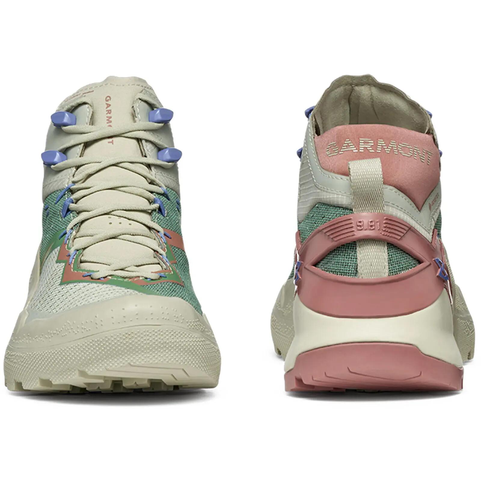 Hikingschuhe Damen 9.81 Onyx Mid GTX agate grey-hedge green 4/6