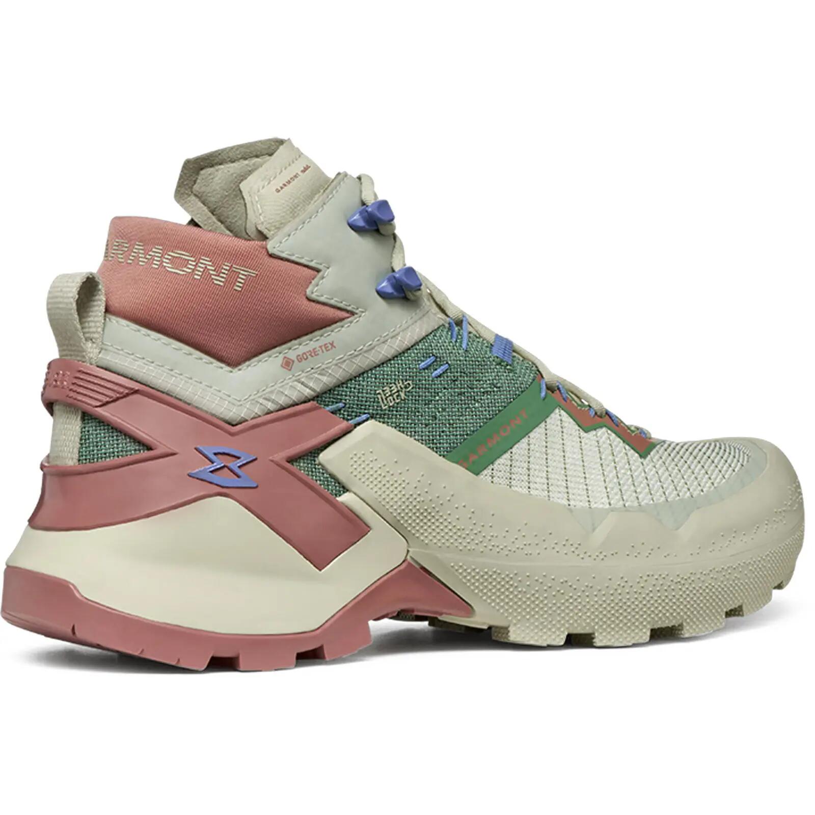 Hikingschuhe Damen 9.81 Onyx Mid GTX agate grey-hedge green 3/6