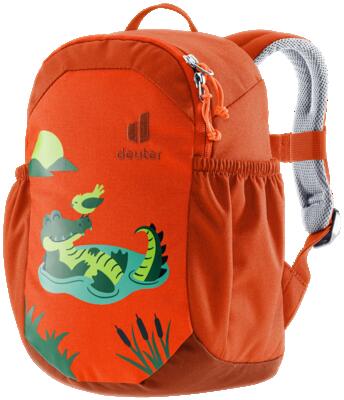 zaino - tempo libero - bambini - imbottito 5 l - Pico - flame-brick