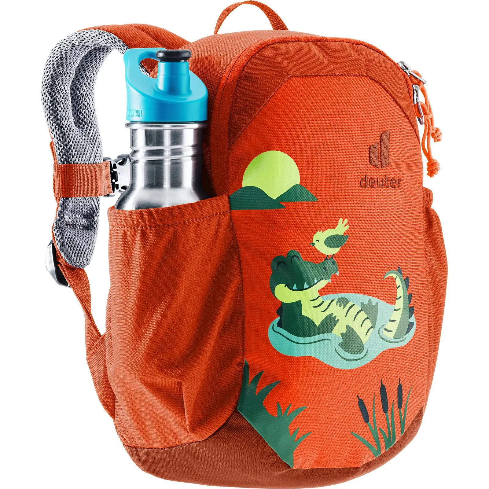 Kinder - rucksack - gepolstert, recycelt - pico - flame-brick 6/7