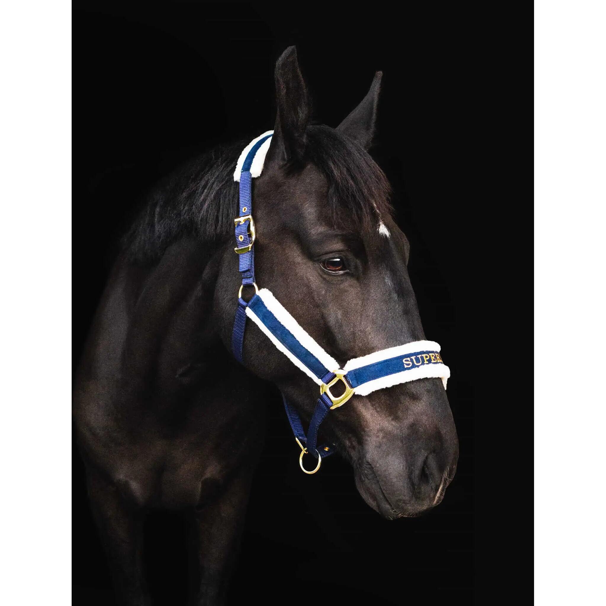 Licol pour cheval en fourrure JD Attack Halter Superstar 4/4