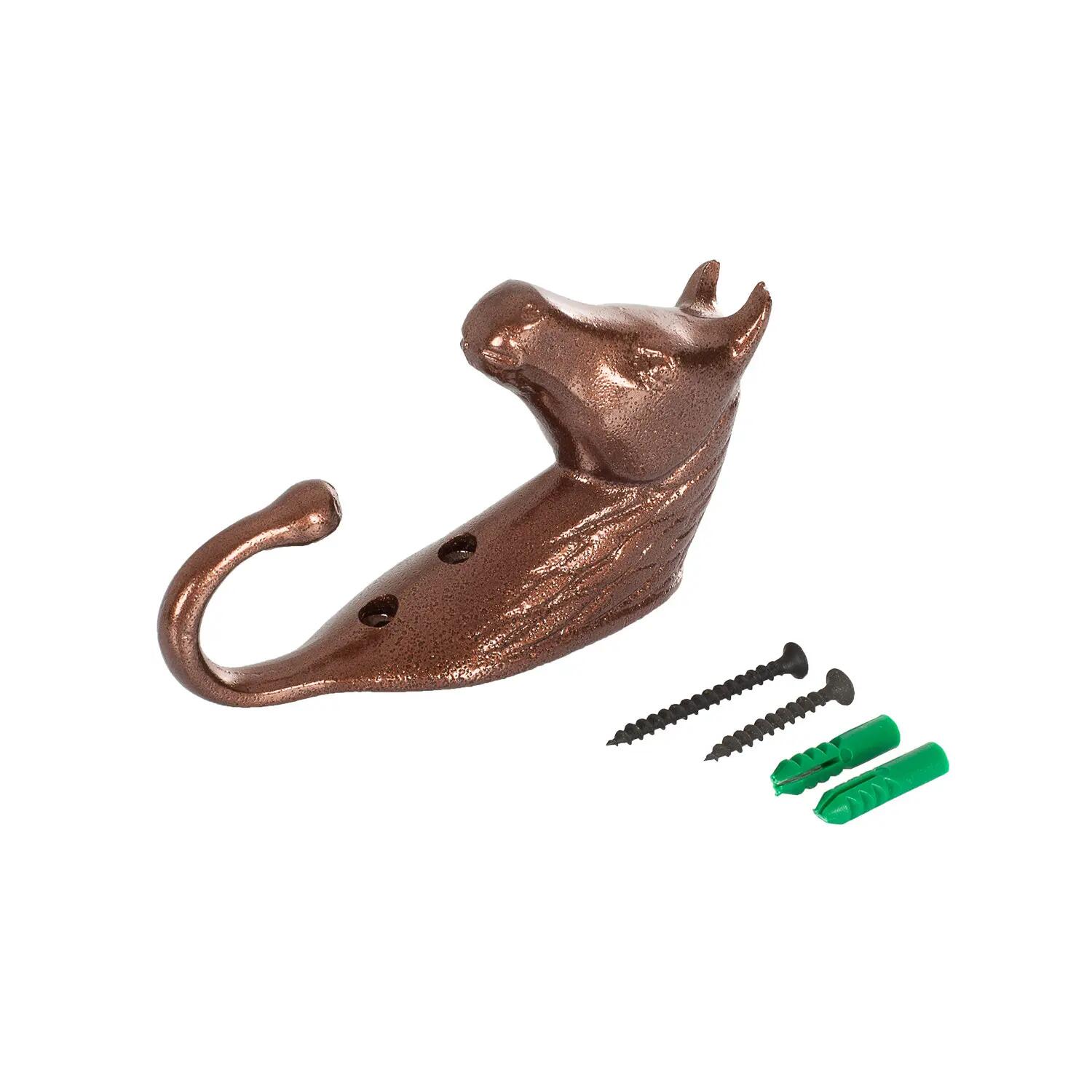 Farbiger aluminium pferdekopf trensenhaken 4/4