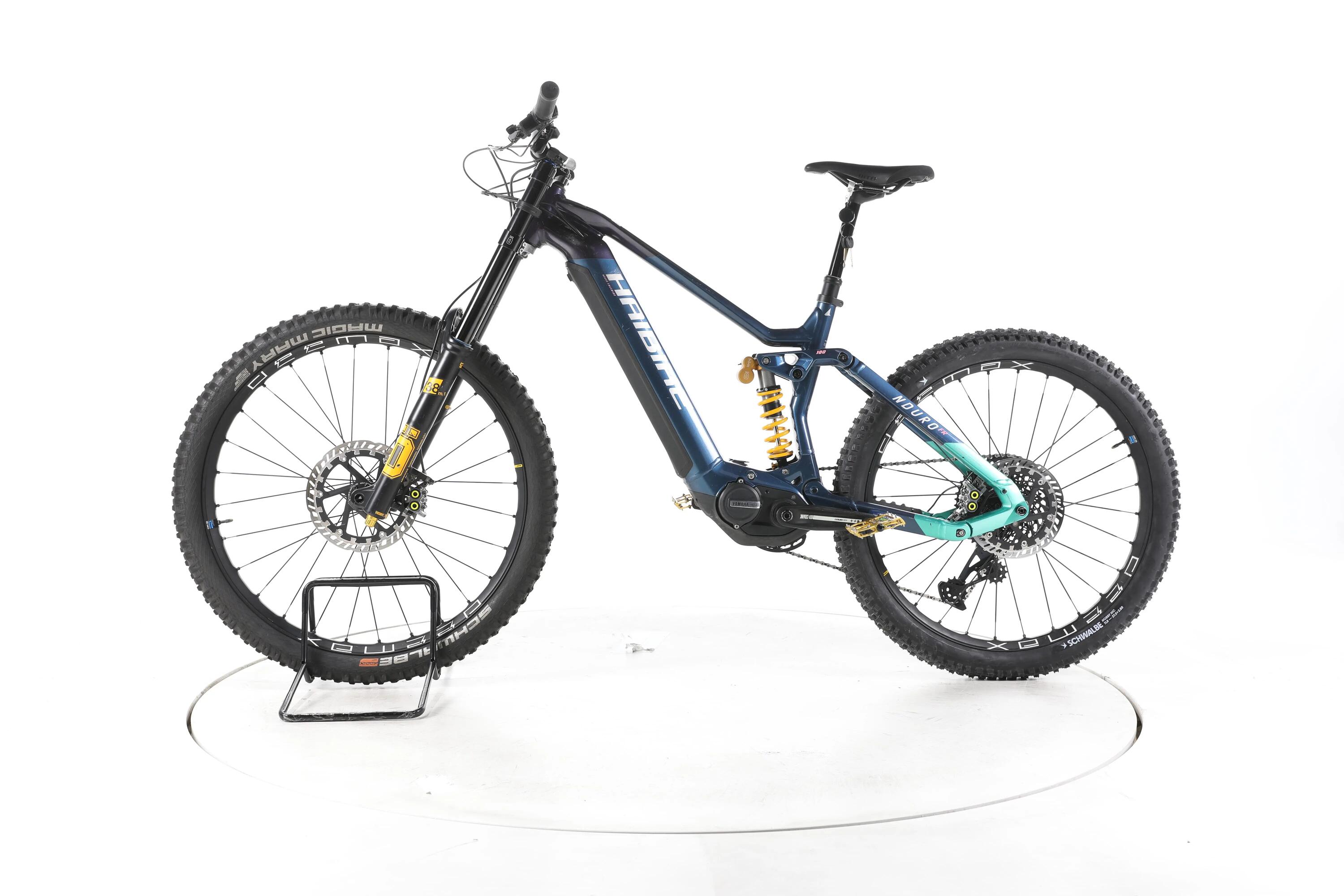 Tweedehands - Haibike Nduro 8 Freeride E-Bike Fully 2024 - Zeer goed 6/7