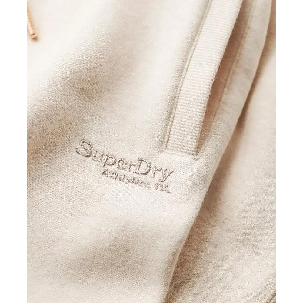 Calças de jogging com punhos femininas Superdry Essential Logo 7/7