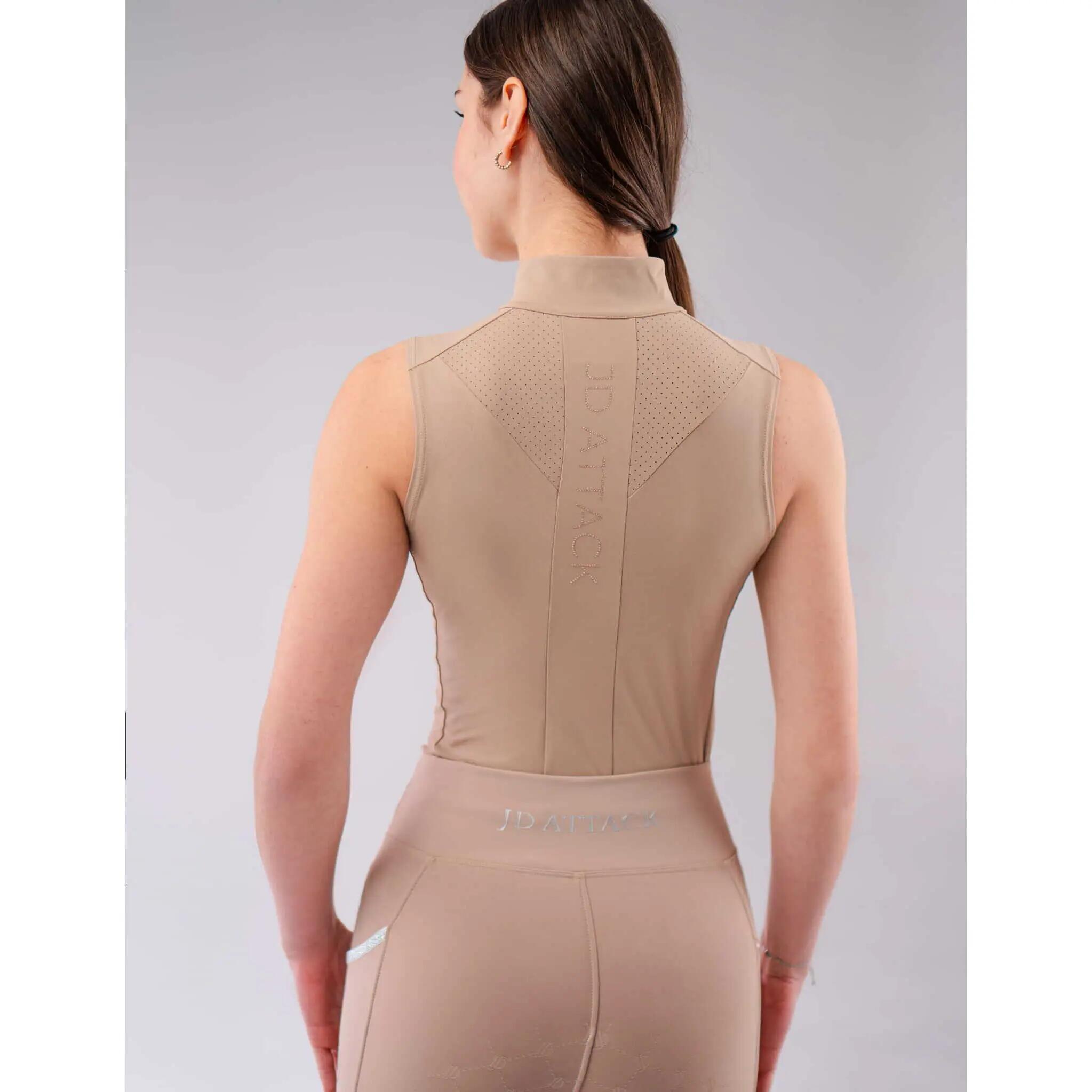 Maillot équitation sans manches technique femme JD Attack Stella 3/4