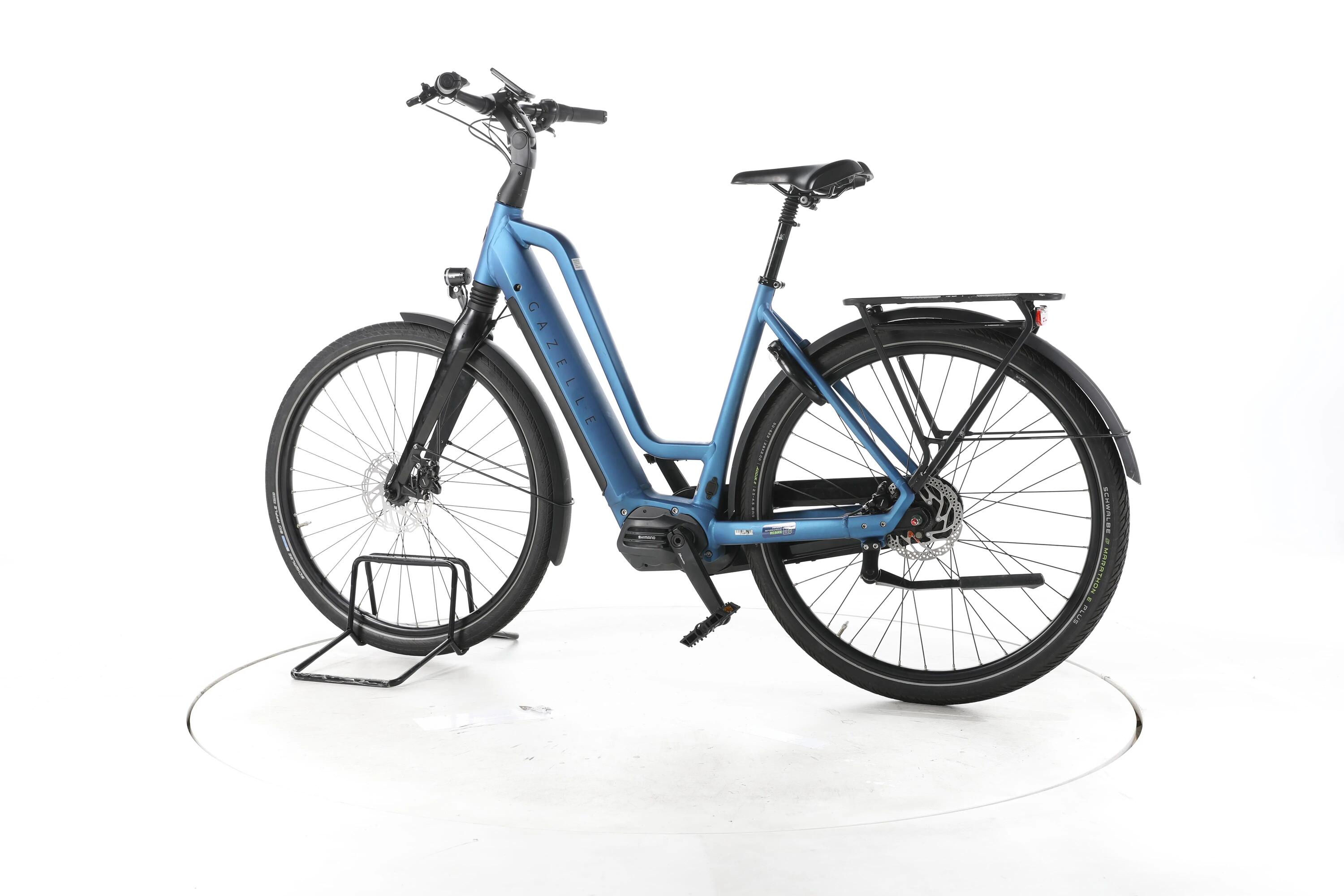Tweedehands - Gazelle Chamonix C7 HMS City E-Bike Lage instap - Goed 7/7