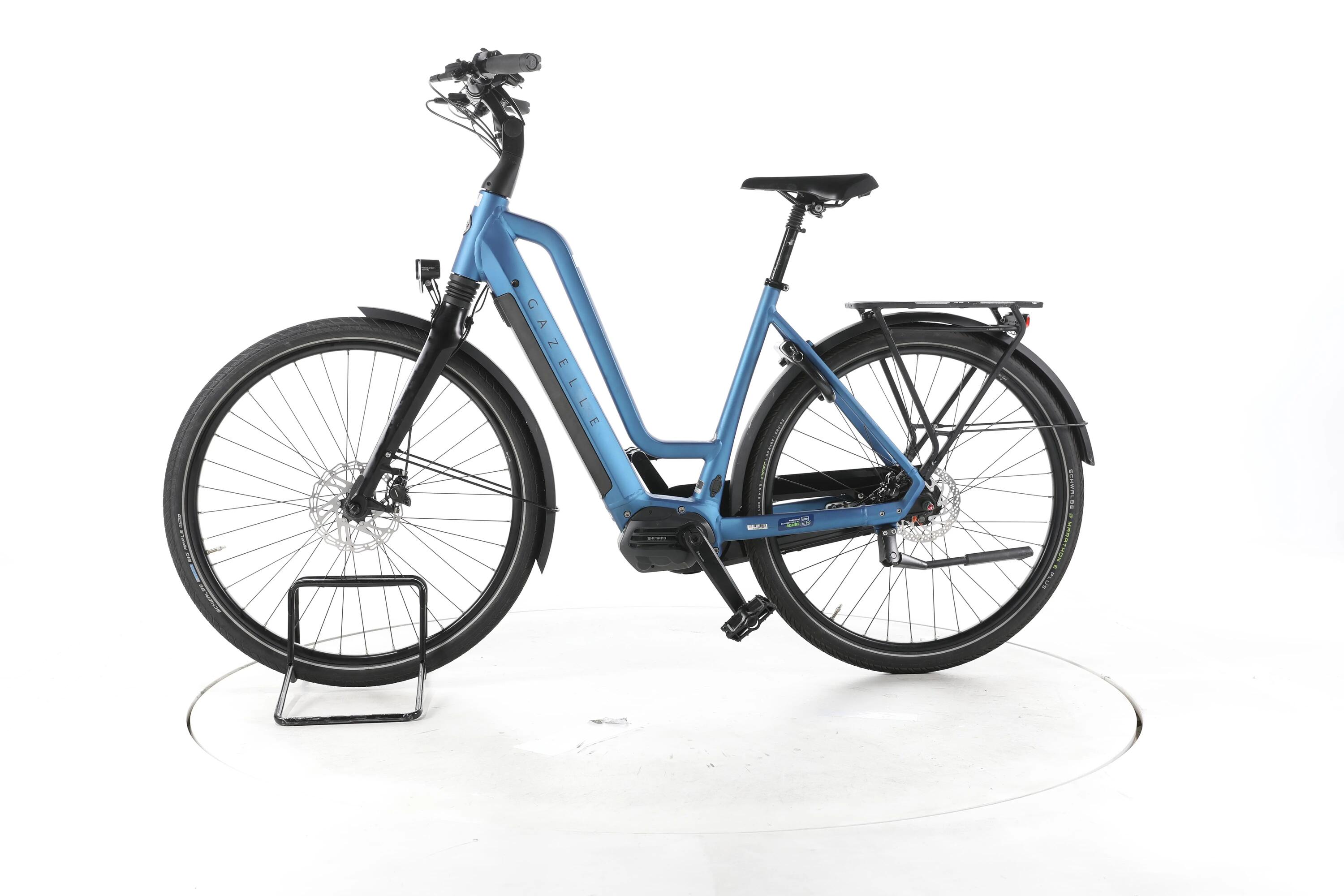 Tweedehands - Gazelle Chamonix C7 HMS City E-Bike Lage instap - Goed 6/7