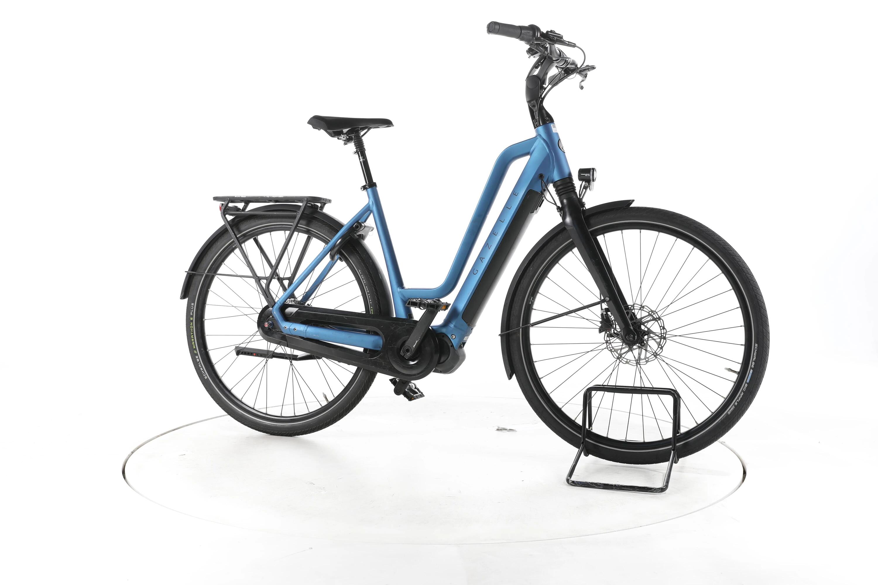 Tweedehands - Gazelle Chamonix C7 HMS City E-Bike Lage instap - Goed 2/7