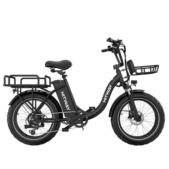 Vélo cargo électrique BK6S PLUS, batterie 1296Wh, capteur de couple